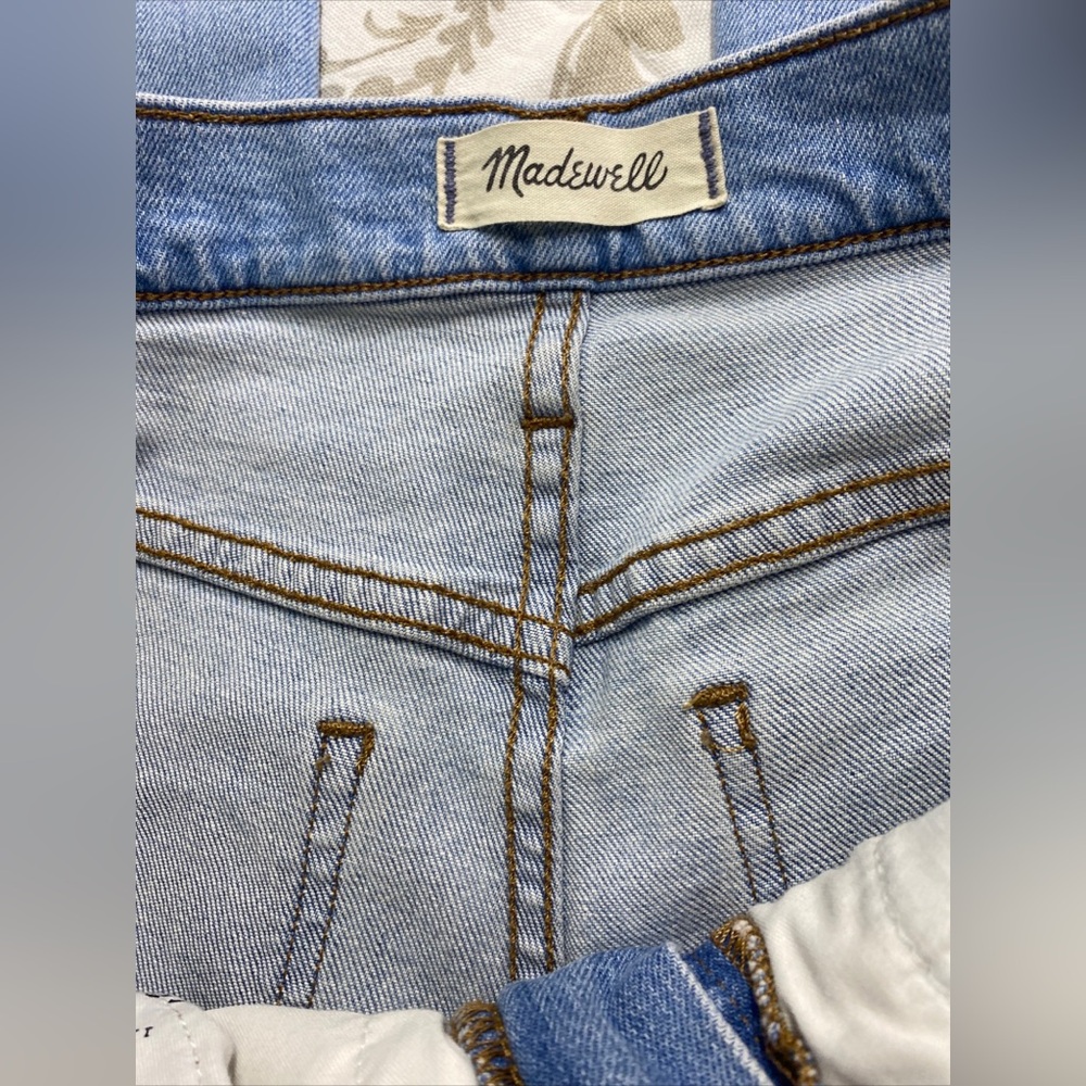 Madewell The Perfect Vintage
Straight Jeans Womens 29 Blue‎ High
Rise Distressed - Picture 11 of 14